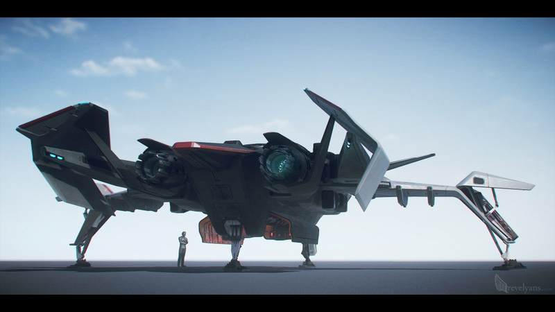 Illustration for article titled Building A Star Citizen Fighter, Both Inside And Out